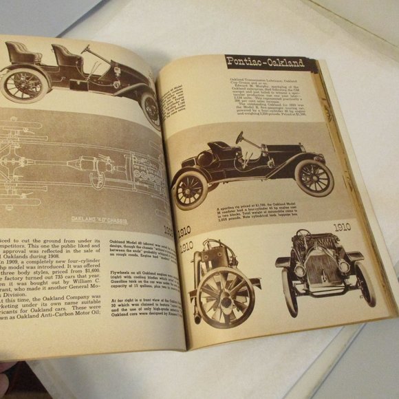 Vintage 1951 Oldtime Old Time Auto Automobile CAR Book Fawcett  Paperback - Picture 10 of 11